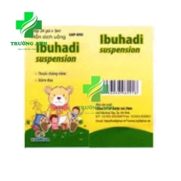 Ibuhadi suspension 100mg - Thuốc giảm đau và viêm từ nhẹ đến vừa